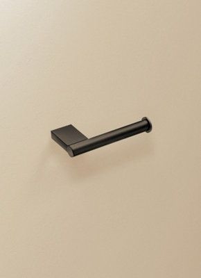 Cosmic Toilet Roll HolderBlack MattWall-Mounted8,5 Cm. Collection Bwc from B&Q
