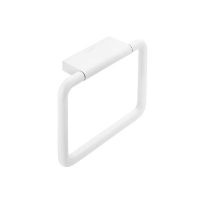 Cosmic Towel RingWhite MattWall-Mounted20 Cm. Collection Bwc from B&Q
