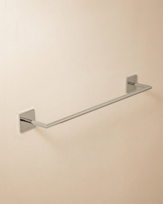 Cosmic Towel Rail60CmSelf-AdhesiveChromeAnti-CorrosionSupports Up To 10KgStick Collection from B&Q