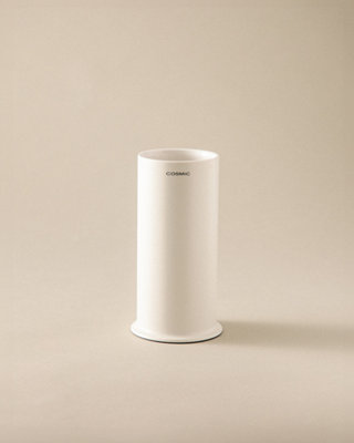 Cosmic Toothbrush HolderBathroom TumblerWhiteAward-Winning DesignGeyser Collection from B&Q
