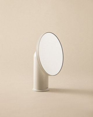 Cosmic Vanity MirrorMagnifying Mirror 5XCountertopWhiteGeyser Collection from B&Q