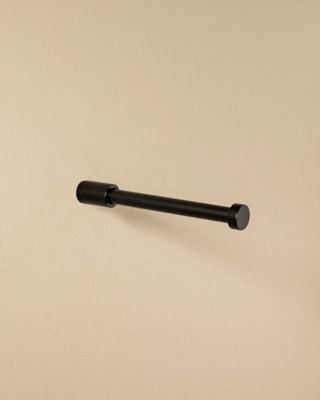 Cosmic Paper Holder Without Cover Matt Black Logic from B&Q