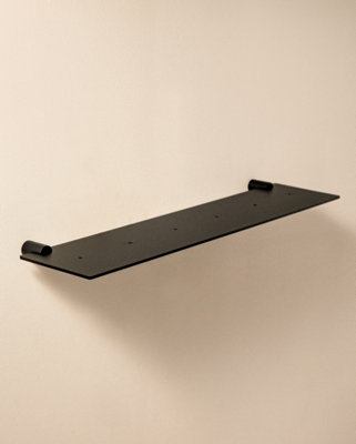 Cosmic Bathroom Bathroom ShelfBathroom Organizer40CmMatt BlackLogic Collection