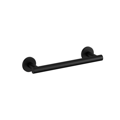 Cosmic Towel Rail Matt Black Architect Sp (30Cm) from B&Q