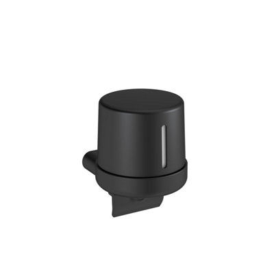 Cosmic Soap Dispenser 400Ml CapacityBlackWall-MountedAnti-CorrosionArchitect S+ Collection from B&Q