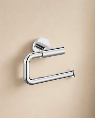 Cosmic Paper Holder Without Cover Chrome Architect Sp from B&Q