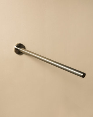 Cosmic Towel RailMatt ChromeWall-Mounted40 Cm. Collection Architect S+ from B&Q