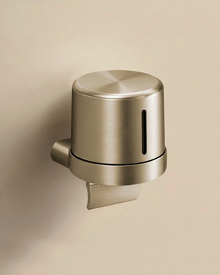 Cosmic Soap DispenserBrushed Stainless SteelArchitect S+ Collection from B&Q