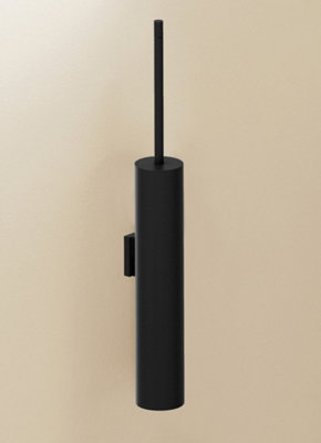 Cosmic Toilet Brush & HolderMatt BlackMicra Collection from B&Q
