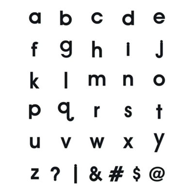 Balvi Alphabet Magnetic Fridge Magnets 120Pc Set
