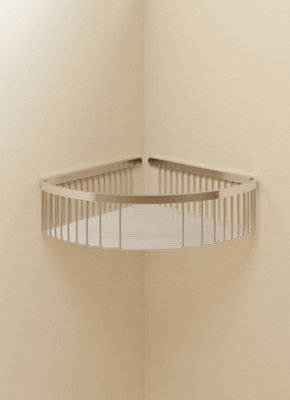 Cosmic Corner Rack Soap Dish Chrome Essentials