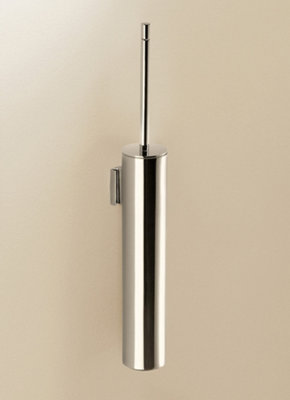 Cosmic Toilet Brush & HolderChromeMicra Collection from B&Q