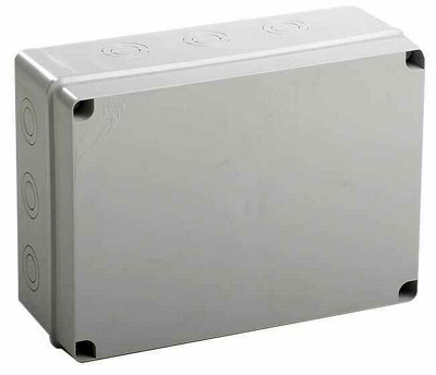 B&Q -  Ip65 Polystyrene Junction Box Enclosure With Cable Entries 328