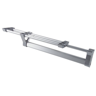 Emuca Extractable Hanger For WardrobeMatt AnodizedAluminium from B&Q