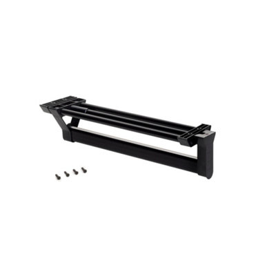 Emuca Extractable Hanger For WardrobeBlack PaintedAluminium from B&Q