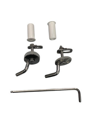 FixTheBog Roca The Gap Round Toilet Seat Hinges Ai0020900R from B&Q