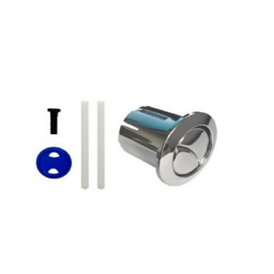 Roca New Style Double Flush Button from B&Q