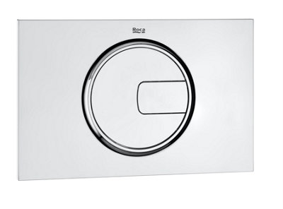 FixTheBog (A890098001) Roca Pl4 Concealed Cistern Flush Plate from B&Q