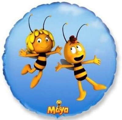 Flexmetal Maya Bee 18" Foil Balloon Party DecorationSuitable For Air Or Helium from B&Q