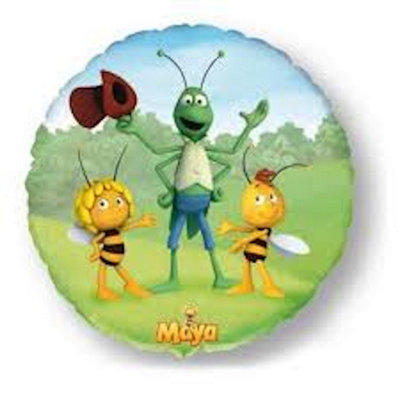 Flexmetal Maya Bee & Friends 18" Foil Balloon Party DecorationSuitable For Air Or Helium from B&Q
