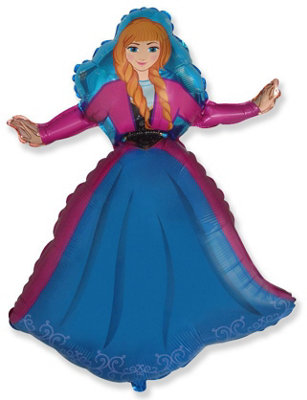 Flexmetal Alexia Princess 39" Super Shape Foil Balloon Party DecorationSuitable For Air Or Helium from B&Q