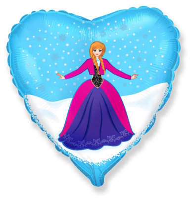 Flexmetal Alexia Princess 18" Foil Balloon Party DecorationSuitable For Air Or Helium from B&Q