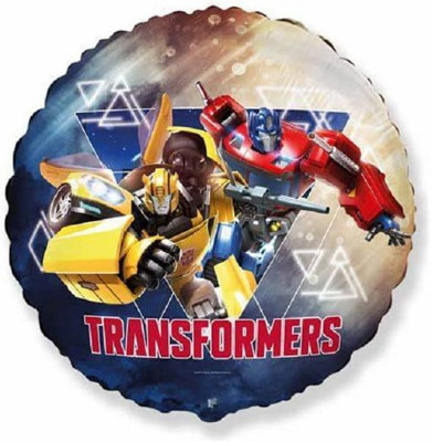 Flexmetal Transformers Friends 18" Round Foil Balloon Party DecorationSuitable For Air Or Helium from B&Q