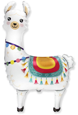 Flexmetal Llama 37" Super Shape Foil Balloon Party DecorationSuitable For Air Or Helium from B&Q