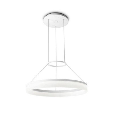 Leds C4 Lighting Pendant Light White - Image 4