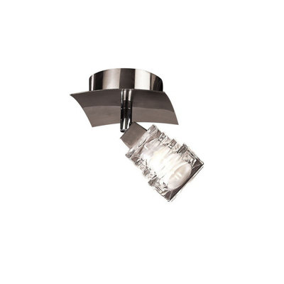 Luminosa Lighting Luminosa Keops Spot G9 Adjustable HeadSatin Nickel from B&Q