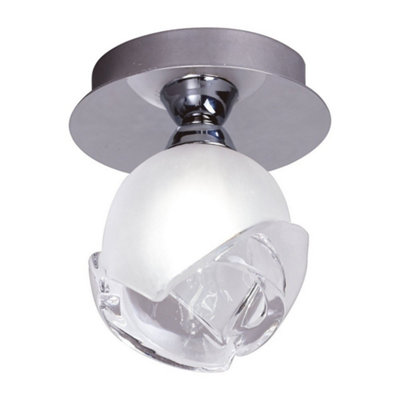 B&Q -  Luminosa Fragma Ceiling 1 Light G9Polished Chrome