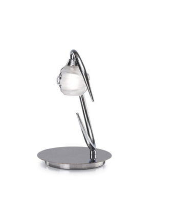 Inspired Lighting Loop Table Lamp Chrome - Image 4