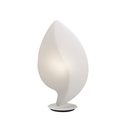 Luminosa Lighting Luminosa Natura Table Lamp 2 Light E27 Large Outdoor Ip44Matt White/opal White from B&Q