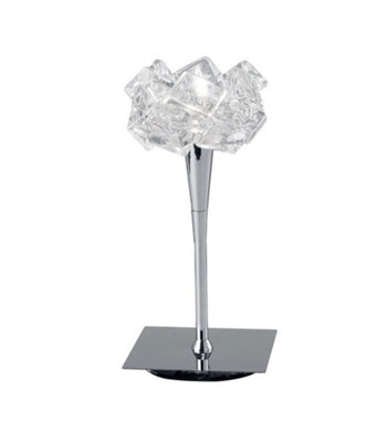 B&Q -  Luminosa Artic Table Lamp 1 Light G9Polished Chrome