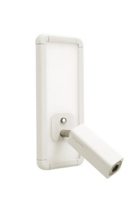 Luminosa Lighting Luminosa Ibiza Wall Lamp Head With Backlit Light 10W Led White 4000K700Lm, from B&Q