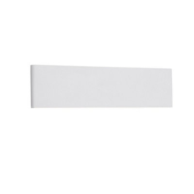 Luminosa Lighting Luminosa Fusion Flush Wall Lamp 12W Led 3000K624LmMatt WhiteAcrylic from B&Q