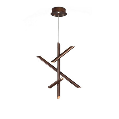 Luminosa Lighting Luminosa Take Bronze Pendant 30W Led 3000K2700LmDimmableBronze from B&Q