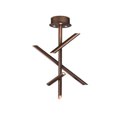 Luminosa Lighting Luminosa Take Bronze Ceiling 30W Led 3000K2700LmDimmableBronze from B&Q