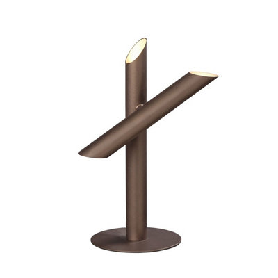 Luminosa Lighting Luminosa Take Bronze Table Lamp 9W Led 3000K800LmBronze from B&Q