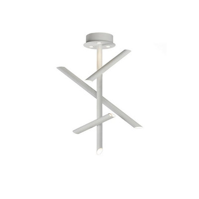 Luminosa Lighting Luminosa Take Blanco Ceiling 30W Led 3000K2700LmDimmableWhite3Yrs Warranty from B&Q