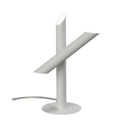 Luminosa Lighting Luminosa Take Blanco Table Lamp 9W Led 3000K800LmWhite3Yrs Warranty from B&Q