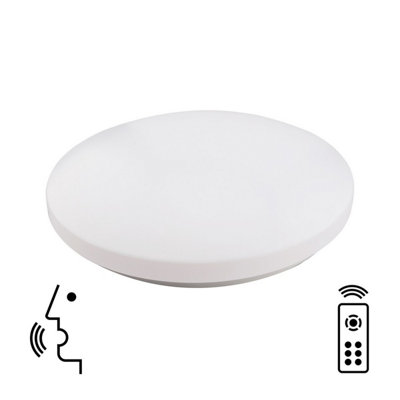 Luminosa Lighting Luminosa Zero Smart Ceiling56W Led3000-5000K Tuneable White3500LmRemote ControlWhite3Yrs Warranty from B&Q