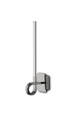Luminosa Lighting Luminosa Cinto Wall Lamp 48Cm6W Led3000K480LmPolished Chrome from B&Q