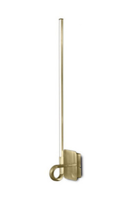 Luminosa Lighting Luminosa Cinto Wall Lamp 83Cm12W Led3000K960LmAntique Brass from B&Q