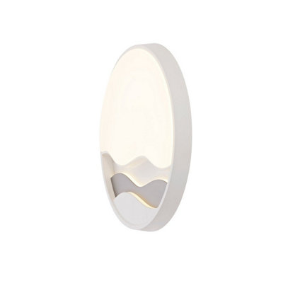 Luminosa Lighting Luminosa Mar Ceiling 44Cm Round 24W Led 3000-6000K Tuneable950LmRemote Control White from B&Q