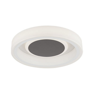 Luminosa Lighting Luminosa Moca Flush 36Cm Round 30W Led 4000K1900LmWhite / Mocha3Yrs Warranty from B&Q