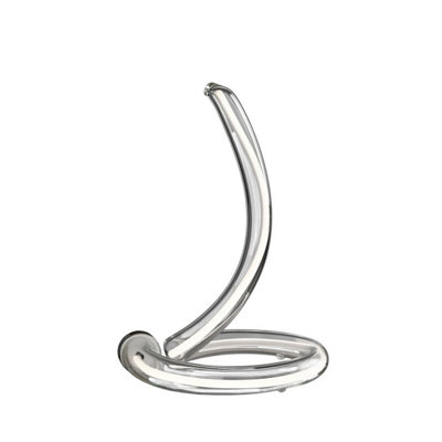 Luminosa Lighting Luminosa Adaggio Iris Crystal Table Lamp8W Led3000K640LmPolished Chrome/clearMade In Spain from B&Q
