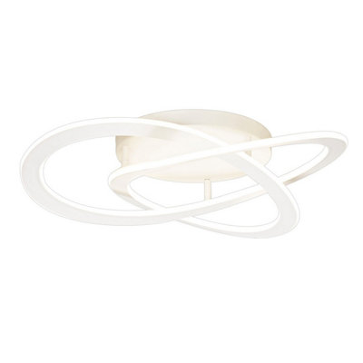 Luminosa Lighting Luminosa Planet Ceiling80W Led3000K3900LmWhite3Yrs Warranty from B&Q