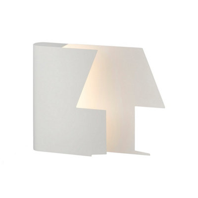 Luminosa Lighting Luminosa Book Table Lamp Left7W Led3000K420LmWhite from B&Q