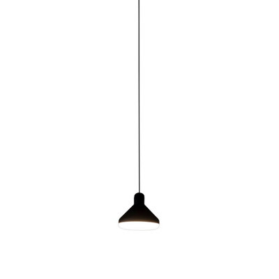 Luminosa Lighting Luminosa Antaras 1 Light Pendant8W Led3000K590LmBlack3Yrs Warranty from B&Q
